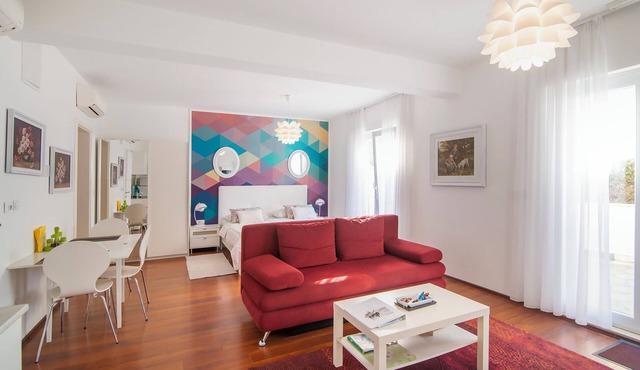 54 Stairs Studio apartment with terrace and sea view
