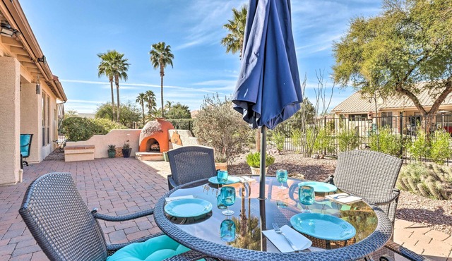 55+ Sun Lakes Casa w/Fenced Yard & Pool Access
