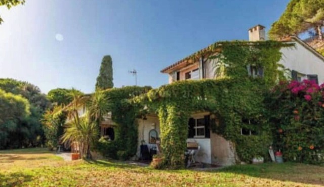 550 m2 house with swimming pool, porch, barbecue, gardens in a 8,000 m2 property.