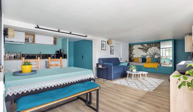 56m2 apartment with terrace & terminal