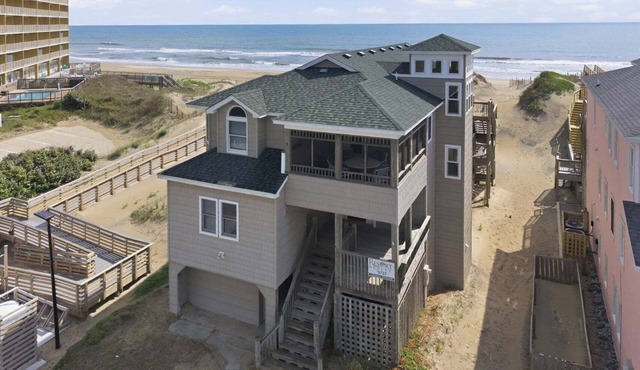 5727- Whalebone Station, | Oceanfront | South Nags Head | Sleeps 18