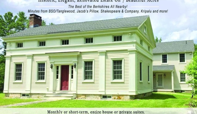 5Bdrm/6Bath estate on Lenox - Stockbridge border, near BSO Tanglewood