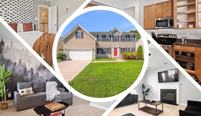 5BR home near BuschGardens & CNU/Pool Table