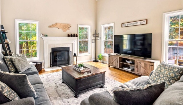 5BR Pinehurst Retreat | Sauna + Fire Pit