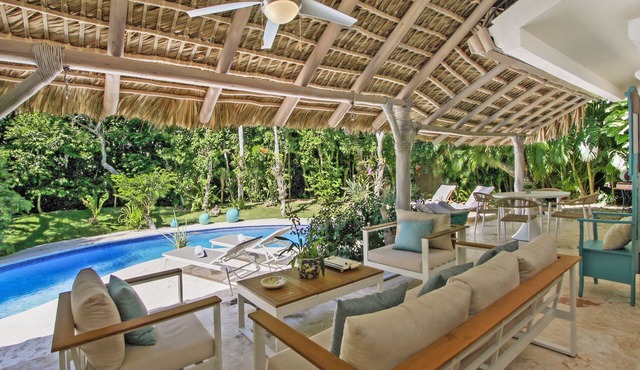 5BR Villa with Pool&Beach in Punta Cana