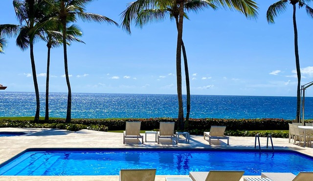 6 Bdrm Oceanfront with Pool ,HotTub & Staff.Great Rates. Immaculate Home.