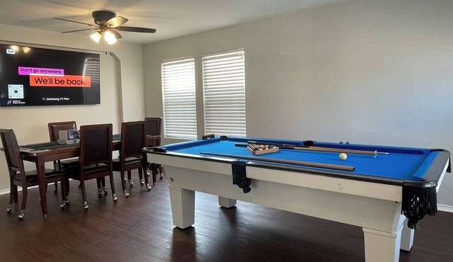 6-Bed Entertainment Haven with 155” Theater, Pool & Poker Tables