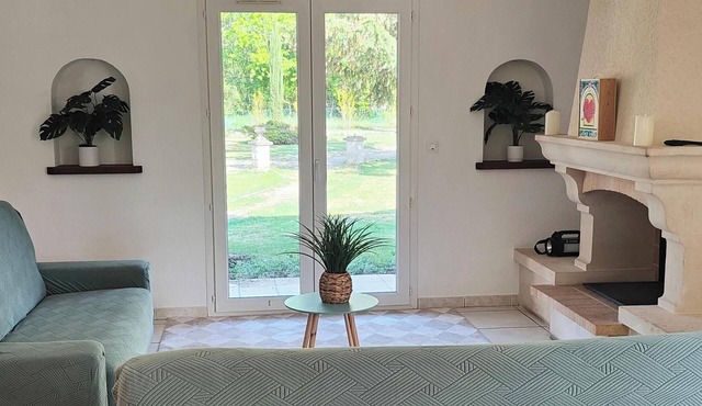 6-bedroom house - 10 people - Garden - 20 min Saint-Émilion - Near Bordeaux
