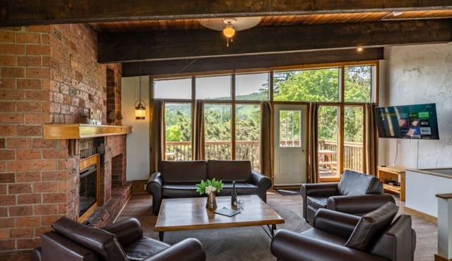 6 BR Blue Mountain Cottage|Private Beach|Hot Tub|Sauna, Ping Pong Table