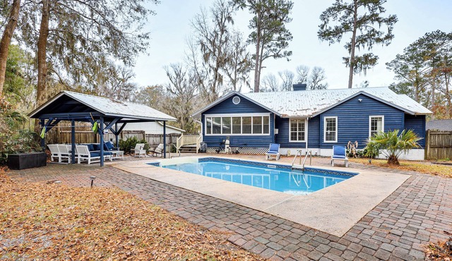 6 Mi to Dtwn Brunswick: Home w/Pool & Fire Pit!