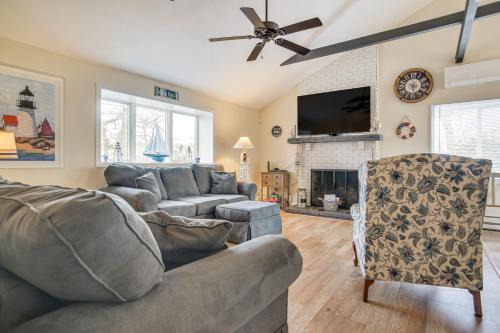 6 Mi to Falmouth Village! Home with 2 Living Areas