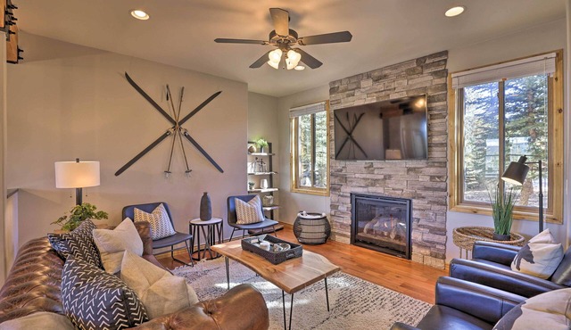 6 Mi to Keystone Ski! Mtn-View Cabin w/Game Room