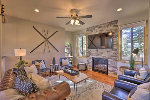 6 Mi to Keystone Ski! Mtn-View Cabin with Game Room