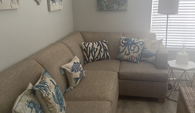 6 minute Walk to Whitecap Beach, 1st Floor Cozy Condo, Padre Island Vacation!