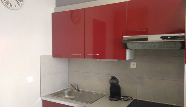 6 pers apartment, in front of slopes, family ski resort