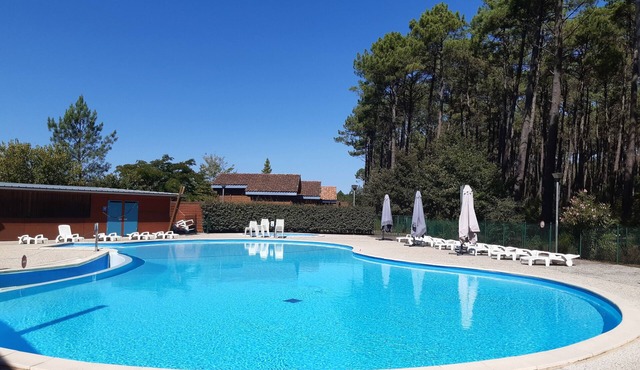 6-person air-conditioned chalet - Village les Pins' d'Or - 5 minutes from Mimizan