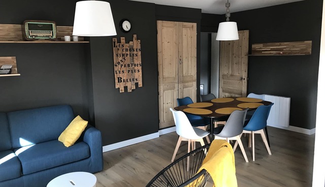 6-PERSON APARTMENT 150M FROM THE BEACH