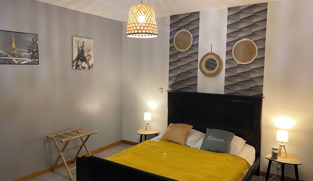 6-person gite in Normandy with pellet stove, ideal for visiting the region