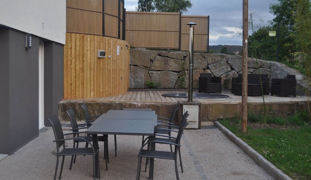 6-person gîte with Finnish bath and 8-person sauna