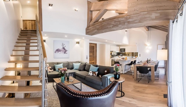 6-Room Duplex with Jacuzzi - 9 People, Tignes