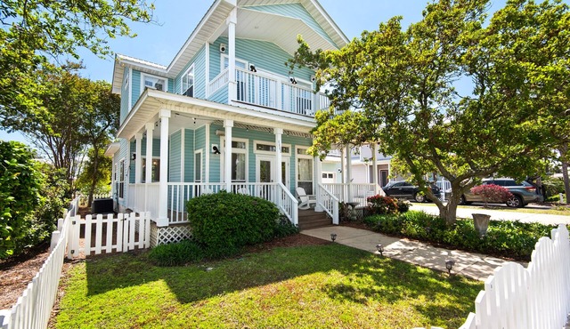 ✨6-Seat Golf Cart-4 Blocks to Beach-Cozy Neighborhood-Two Friends from Colorado✨