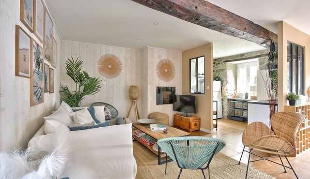 600m beach Saint-Suliac- Cottage for 4