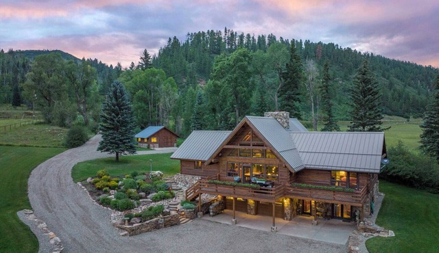 64 Acre ranch on the Dolores River bordered by the San Juan National Forest