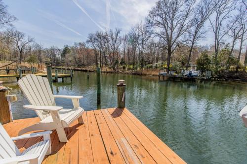 6BR 3 Bath Waterfront Home w Private Dock & Views
