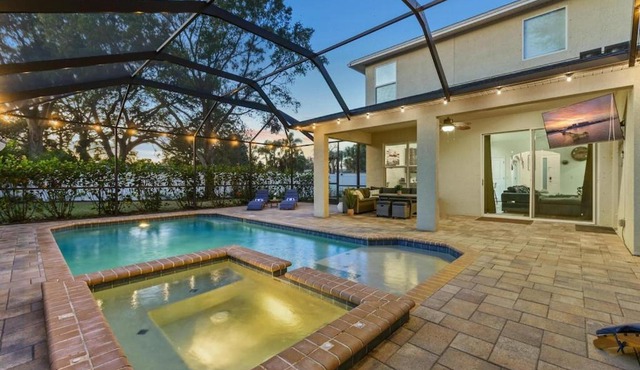 6BR Heated Pool + Spa, Gym+ Peloton, Theater, GameRoom