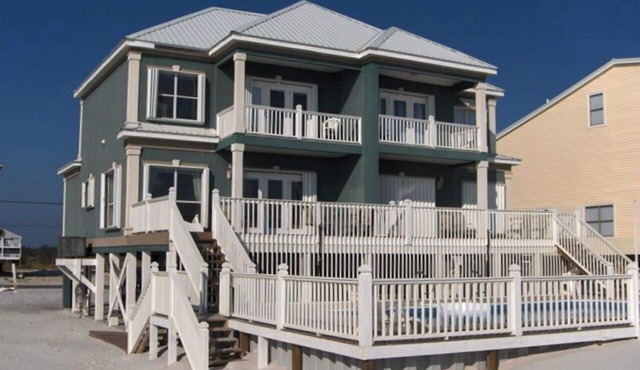6BR house steps from the beach w POOL