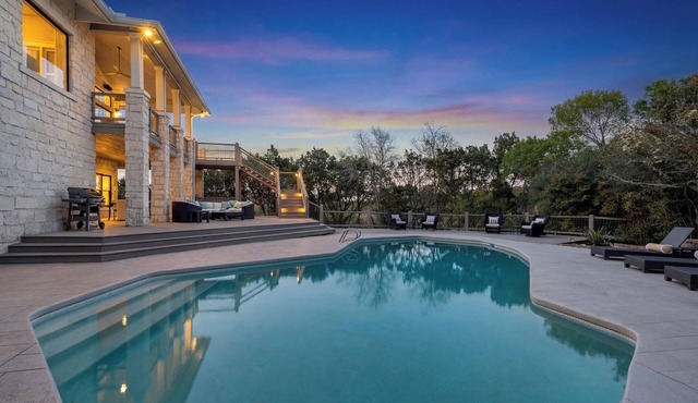 6BR Westlake Estate | Pool, Sport Court + Skyline Views