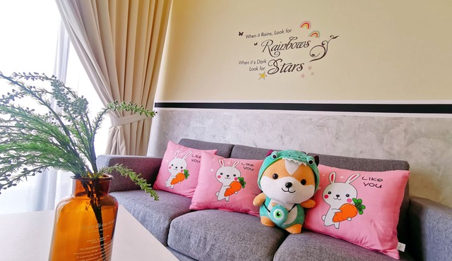 6min walking- Legoland Happy Rainbow Suite for Families 2R2B 1-8pax Max Lakeview