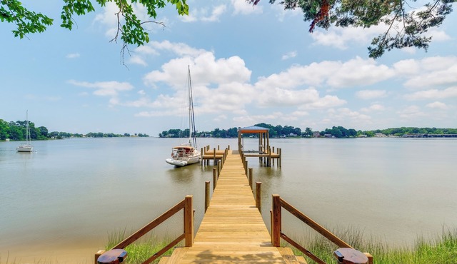 7+ Acre Private Waterfront Gem in Colonial Beach
