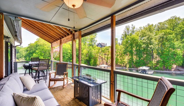 7 Mi to Clemson Stadiums: Lake Keowee Getaway!