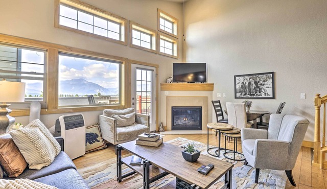 7 Mi to Slopes: Main Street Condo in Dillon