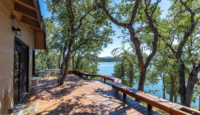 7. Woodpecker House (on private peninsula with dock)