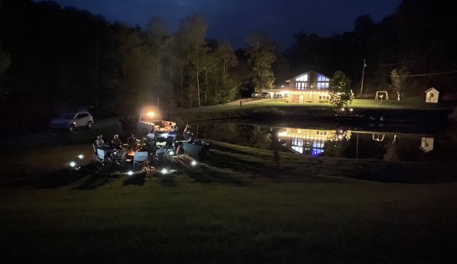 70 acre farmhouse ponds fishing kayaking near red river gorge