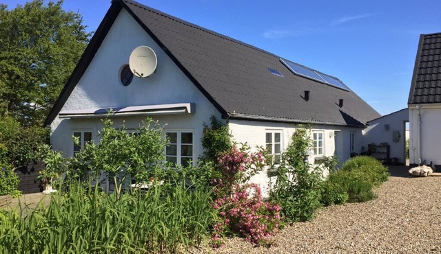 70 m2 lovely holiday flat near Hanklit. Only 20 metres to the Limfjord