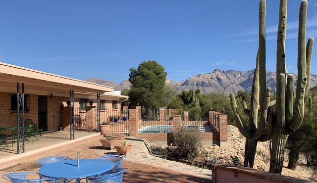 70's Hideaway on one acre, in quiet Catalina Foothills neighborhood