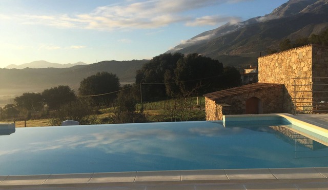 70m2 apartment on the first floor of a villa