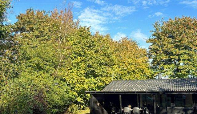 70s wooden house near Dalby Huse beach