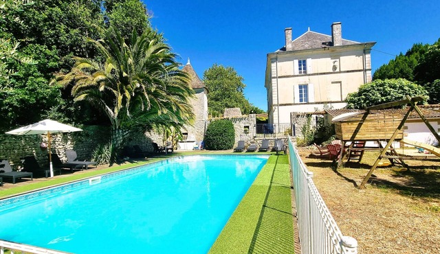 8 bedroom chateau with private pool, Chateau De Rochebonne