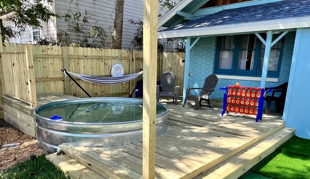 8 beds! Steps to Ocean Center | Cowboy Pool | Beach