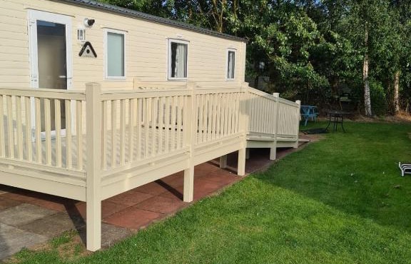 8 berth stunning caravan