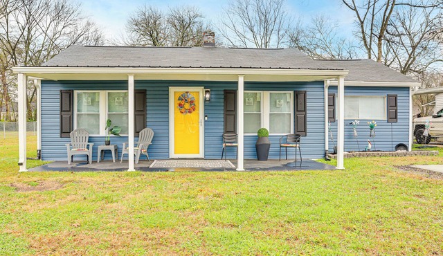 8 Mi to Dtwn Chattanooga: Extended Stay Cottage!