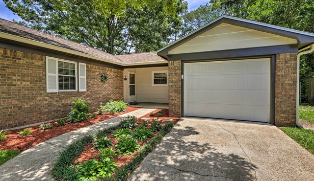 ~ 8 Mi to FSU: Bright Tallahassee Retreat!