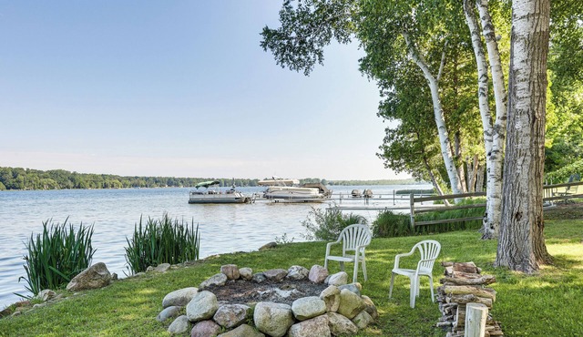 8 Mi to State Park: Waterfront Home on Duck Lake