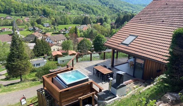 8-person detached chalet with Nordic bath