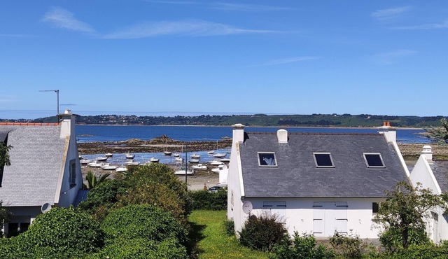 8 person house with sea view - Pink Granite Coast - beach at 30m