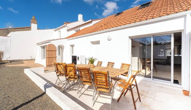 8-suite property with garden